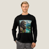 Sasquatch Tri-Blend Shirt (Volle Vorderseite)