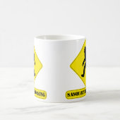 Sasquatch Überfahrt-Tasse Kaffeetasse (Mittel)