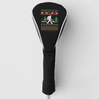 Sasquatch Ugly Christmas Golf Headcover