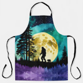 Sasquatch und Bär auf dem Berg Schürze (Vorderseite)