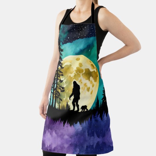 Sasquatch und Bär auf dem Berg Schürze (InSitu)