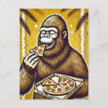 Sasquatch und die Pizza