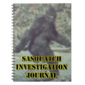 Sasquatch Untersuchungs-Zeitschrift - Notizblock (Vorderseite)