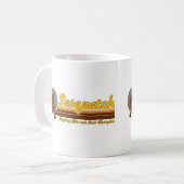 Sasquatch Verstecken-Meister-Tasse Kaffeetasse (Vorderseite Links)