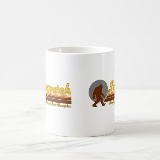 Sasquatch Verstecken-Meister-Tasse Kaffeetasse (Mittel)