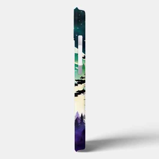 Sasquatch Vollmond auf dem Berg Case-Mate iPhone Hülle (Rückseite / Links)