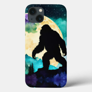 Sasquatch Vollmond auf dem Berg II Case-Mate iPhone Hülle