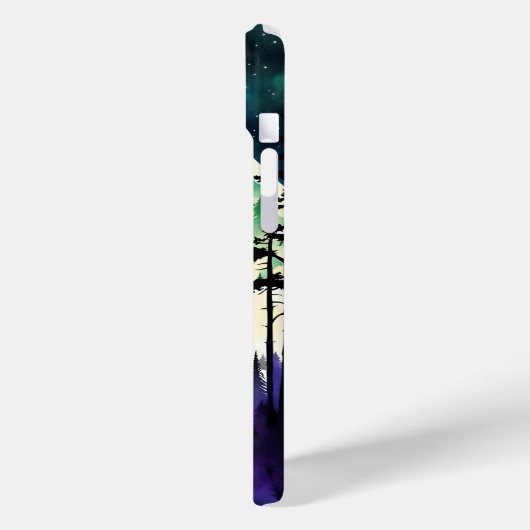 Sasquatch Vollmond Case-Mate iPhone Hülle (Rückseite / Links)