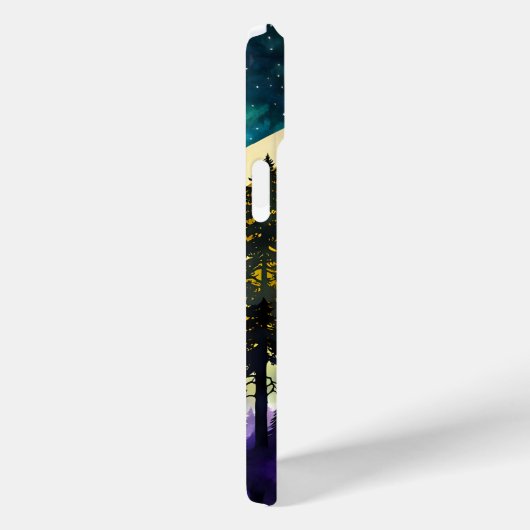 Sasquatch Vollmond Case-Mate iPhone Hülle (Rückseite / Rechts)