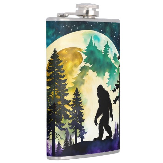 Sasquatch Vollmond Flachmann (Rechts)