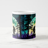 Sasquatch Vollmond Jumbo-Tasse (Vorderseite)