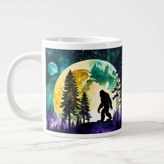 Sasquatch Vollmond Jumbo-Tasse (Links)