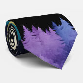 Sasquatch Vollmond Krawatte (Gerollt)