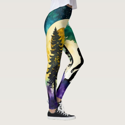 Sasquatch Vollmond Leggings (Rechts)