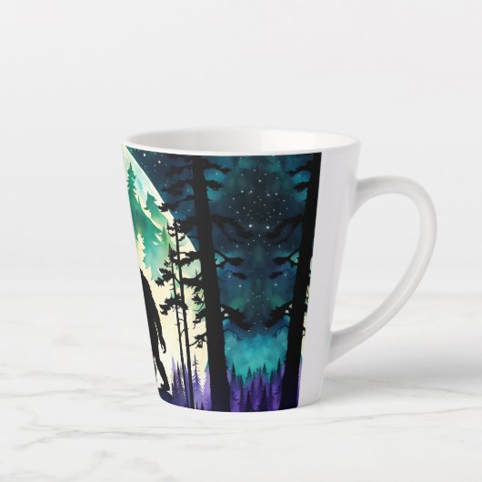 Sasquatch Vollmond Milchtasse (Rechts)