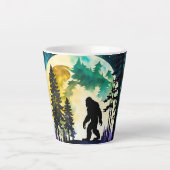 Sasquatch Vollmond Milchtasse (Vorderseite)