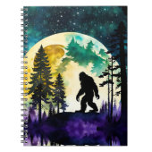Sasquatch Vollmond Notizblock (Vorderseite)