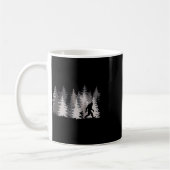 Sasquatch-Wald-Legende Natur Kaffeetasse (Links)