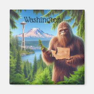 Sasquatch Washington Souvenir Reisegeschenk Magnet