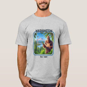 Sasquatch Washington Souvenir Reisegeschenk T-Shirt