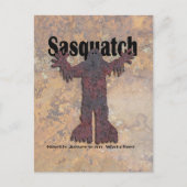 Sasquatch Watcher Postkarte (Vorderseite)