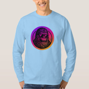 Sasquatch Wearing-Sonnenbrille T-Shirt