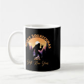 Sasquatch Weihnachtsmann Yeti Frohe Squatchmas Big Kaffeetasse (Links)