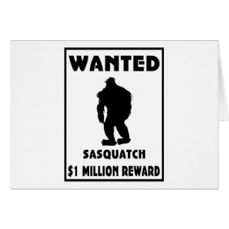 Sasquatch wollte Plakat
