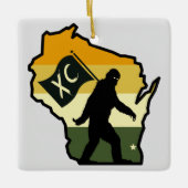 Sasquatch XC Keramik Ornament (Vorderseite)