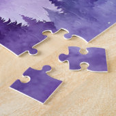 Sasquatch zu Fuß mit Haustier Bear cub Puzzle (Seite)