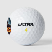 Sasquatch zu Halloween Golfball (Logo)