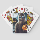 Sasquatch zu Halloween Spielkarten (Rückseite)
