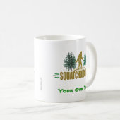 Sasquatching, Sasquatch Hunter Kaffeetasse (VorderseiteRechts)