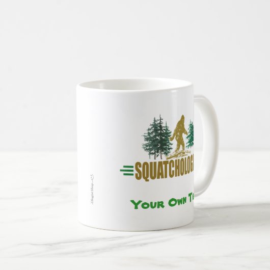 Sasquatching, Sasquatch Hunter Kaffeetasse (VorderseiteRechts)
