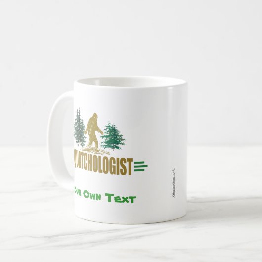 Sasquatching, Sasquatch Hunter Kaffeetasse (Vorderseite Links)