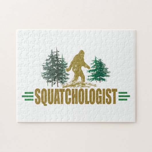Sasquatching, Sasquatch Hunter Puzzle (Horizontal)