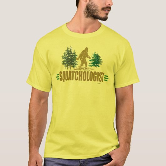 Sasquatching, Sasquatch Hunter T-Shirt (Vorderseite)