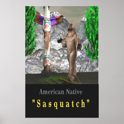 Sasquatchposter999 Poster (Vorne)
