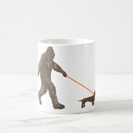 Sasquatchs bester Freund Kaffeetasse (Mittel)