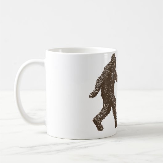 Sasquatchs bester Freund Kaffeetasse (Links)
