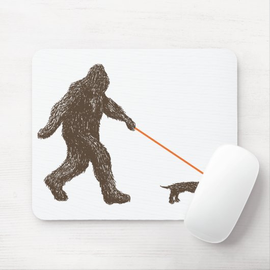 Sasquatchs bester Freund Mousepad (Mit Mouse)