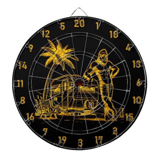 Sasquatch's Secret Hobby enthüllt Dartscheibe (vorne)