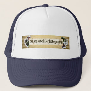 sasquatchsightings.org-Logohut Truckerkappe