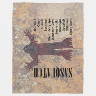 Sasquatsch Fleecedecke