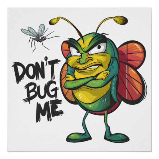 Sass Bug Street Art Poster (Vorderseite)