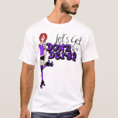 Sass E. Lila Down & Derby T-Shirt (Vorderseite)
