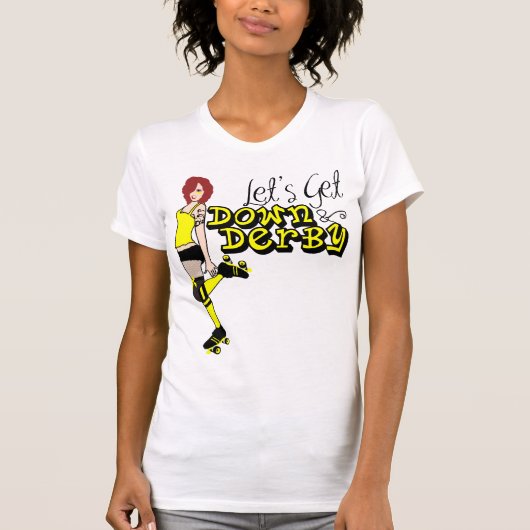 Sass E. Yellow Down & Derby T - Shirt (Vorderseite)