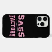 Sass Factory - Funny iPhone Hülle (Rückseite (Horizontal))