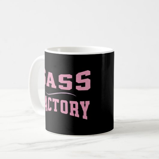 Sass Factory - Funny Kaffeetasse (Vorderseite Links)