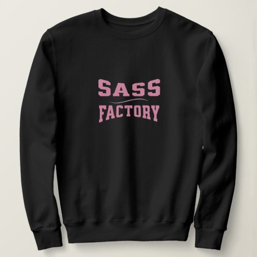Sass Factory - Funny Sweatshirt (Design vorne)